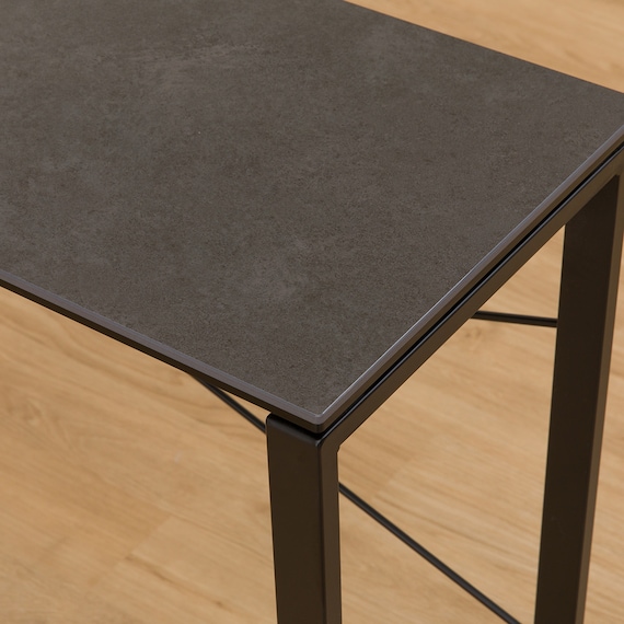 セラミックカウンターテーブル(セーラル120 GY) 5枚目画像