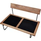 2人掛けソファ 布張りタイプ (EL101 BR) 7枚目画像