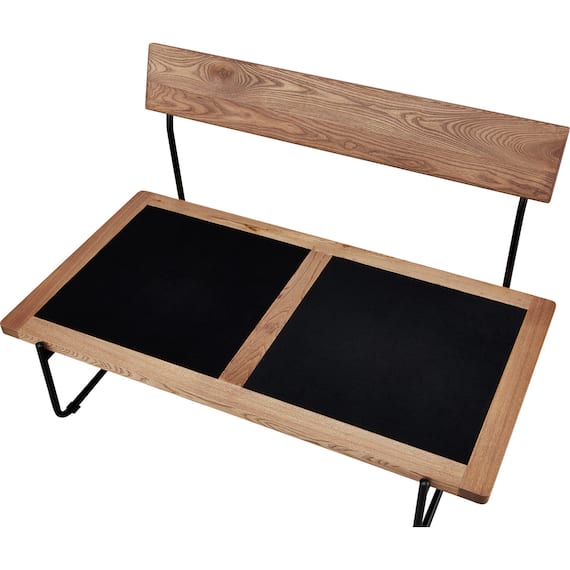 2人掛けソファ 布張りタイプ (EL101 BR) 7枚目画像