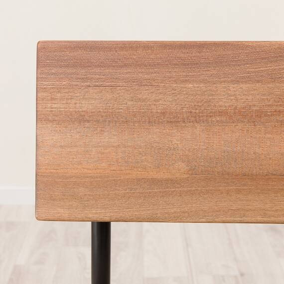 2人掛けソファ 布張りタイプ (EL101 BR) 11枚目画像