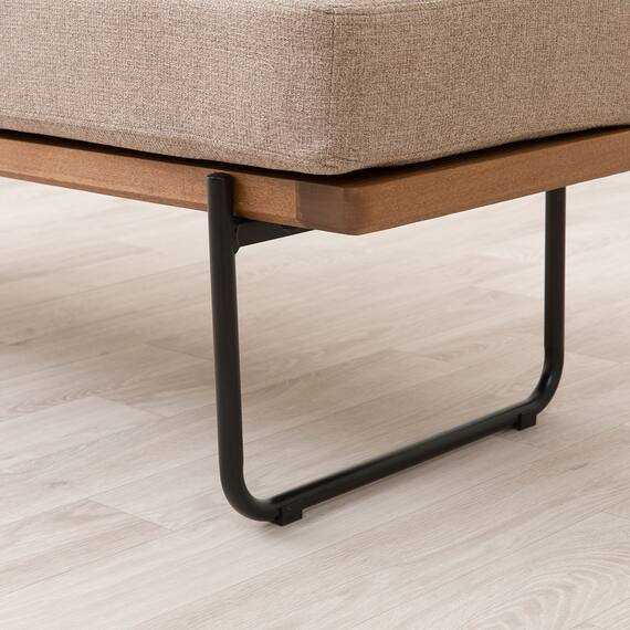 布張りベンチ(EL101 BR) 6枚目画像