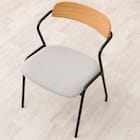 ダイニングチェア(VO401 LBR) 2枚目画像