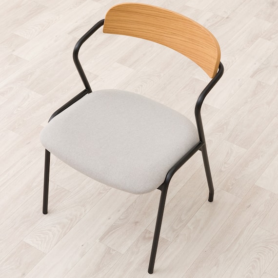 ダイニングチェア(VO401 LBR) 2枚目画像