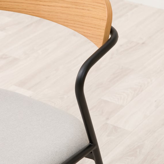 ダイニングチェア(VO401 LBR) 3枚目画像