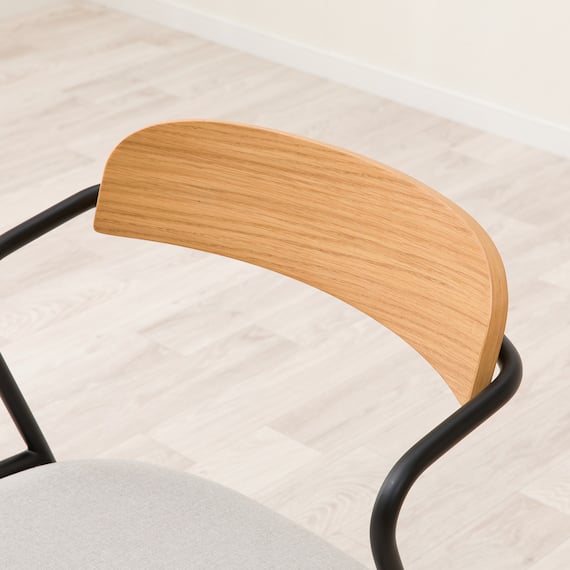 ダイニングチェア(VO401 LBR) 4枚目画像