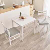 オーク突板ダイニング3点セット (WW)