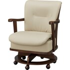 回転式ダイニングチェア(PR401 MBR) 1枚目画像