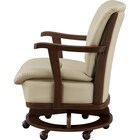 回転式ダイニングチェア(PR401 MBR) 3枚目画像