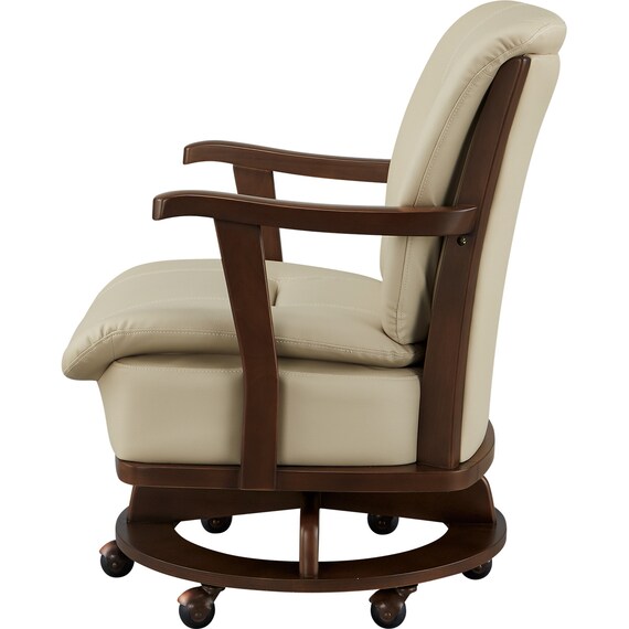 回転式ダイニングチェア(PR401 MBR) 3枚目画像