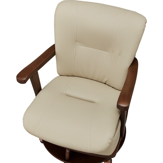 回転式ダイニングチェア(PR401 MBR) 5枚目画像