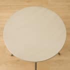 円形ダイニングテーブル3点セット(IN/OUTDOOR MS003/MS002 GY) 4枚目画像