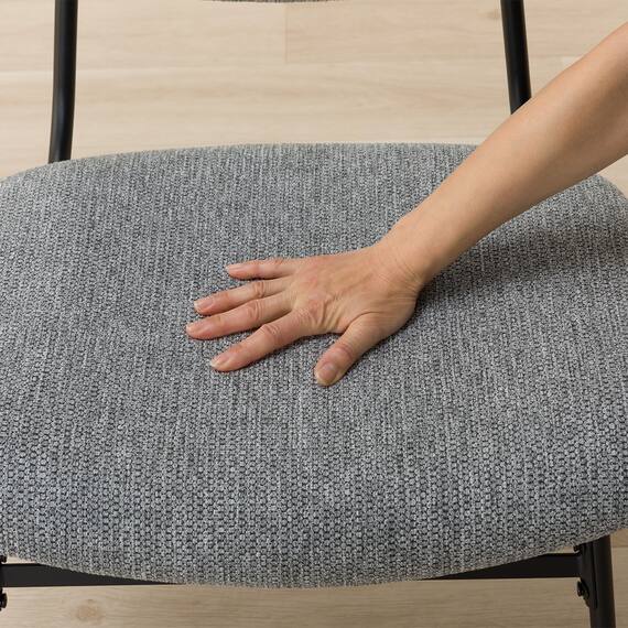 ダイニングテーブル5点セット(GH401 GY/BK) 15枚目画像