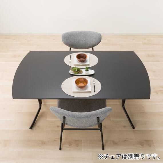 ダイニングテーブル(GH401 160 GY/BK) 10枚目画像