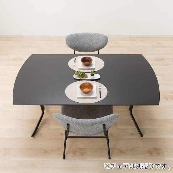 ダイニングテーブル(GH401 160 GY/BK) 10枚目画像