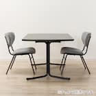 ダイニングテーブル(GH401 160 GY/BK) 12枚目画像