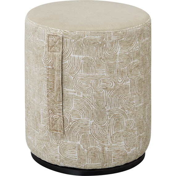 取っ手付き回転スツール(YO201 BE) 1枚目画像