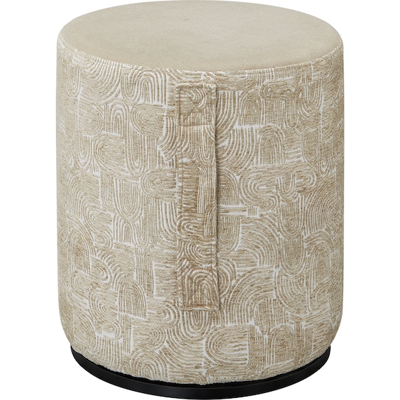 取っ手付き回転スツール(YO201 BE) 2枚目画像