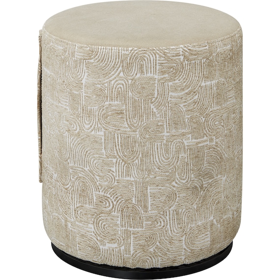 取っ手付き回転スツール(YO201 BE) 3枚目画像