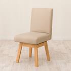 ダイニングチェア(SI01B GN 回転式 LBR) 1枚目画像