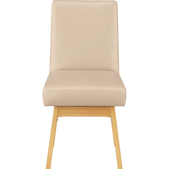 ダイニングチェア(SI01B GN 回転式 LBR) 4枚目画像