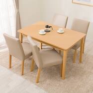 ダイニングテーブル5点セット(4LEG SI01 GN 120/SI01B GN)