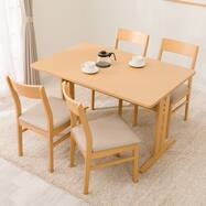 ダイニングテーブル5点セット(TLEG SI01 GN 120/SI01A GN)