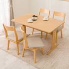 ダイニングテーブル5点セット(TLEG SI01 GN 120/回転式 SI01A GN) 1枚目画像