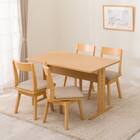 ダイニングテーブル5点セット(TLEG SI01 GN 120/回転式 SI01A GN) 2枚目画像
