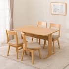 ダイニングテーブル5点セット(TLEG SI01 GN 120/回転式 SI01A GN) 2枚目画像