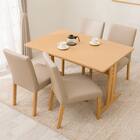 ダイニングテーブル5点セット(TLEG SI01 GN 120/SI01B GN) 1枚目画像