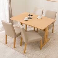 ダイニングテーブル5点セット(TLEG SI01 GN 120/SI01B GN)