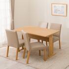 ダイニングテーブル5点セット(TLEG SI01 GN 120/SI01B GN) 2枚目画像