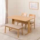 ダイニングテーブル4点セット(TLEG SI01 GN 120/SI01A GN/ベンチ SI01 GN) 2枚目画像