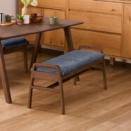 ダイニングベンチ(SL106 WN/NV)【島忠ホームズ商品】