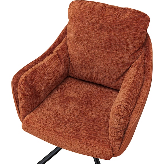 回転式ダイニングチェア(YK245 OR) 6枚目画像