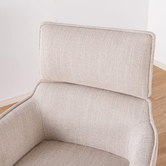 回転式 肘付きダイニングチェア(ジョリ BE)【島忠ホームズ商品】 8枚目画像