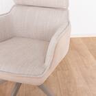 回転式 肘付きダイニングチェア(ジョリ BE)【島忠ホームズ商品】 9枚目画像