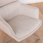 回転式 肘付きダイニングチェア(ジョリ BE)【島忠ホームズ商品】 10枚目画像