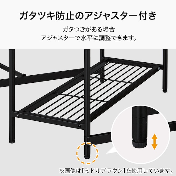 バタフライテーブル 両サイド(SG001 157 WH/WH) 6枚目画像