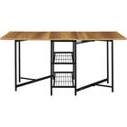 バタフライテーブル 両サイド(SG001 157 MBR/BK) 7枚目画像