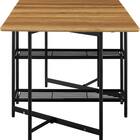 バタフライテーブル 両サイド(SG001 157 MBR/BK) 8枚目画像