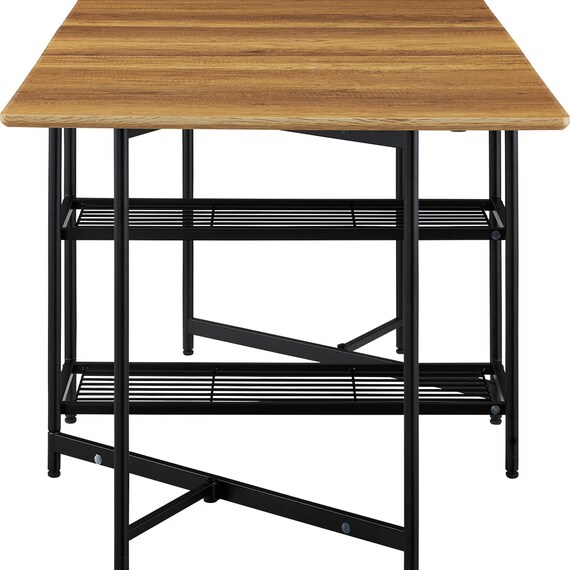 バタフライテーブル 両サイド(SG001 157 MBR/BK) 8枚目画像