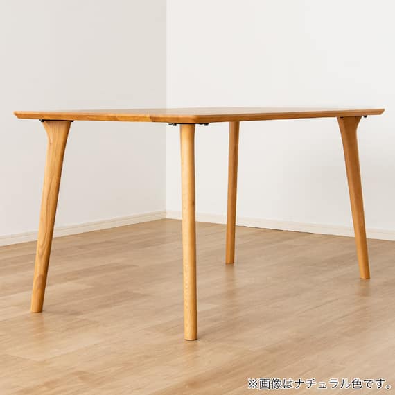ダイニングテーブルオルソンセット(天板オルソン135NA/LEG4本脚NA)【島忠ホームズ商品】 9枚目画像