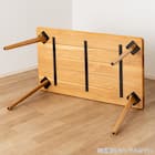 ダイニングテーブルオルソンセット(天板オルソン135NA/LEG4本脚NA)【島忠ホームズ商品】 10枚目画像