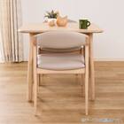 肘付きダイニングチェア(クロスタイム 002 WW)【島忠ホームズ商品】 4枚目画像