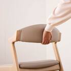 肘付きダイニングチェア(クロスタイム 002 WW)【島忠ホームズ商品】 7枚目画像