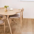 肘付きダイニングチェア(クロスタイム 003 WW)【島忠ホームズ商品】 5枚目画像