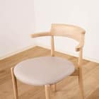 肘付きダイニングチェア(クロスタイム 003 WW)【島忠ホームズ商品】 7枚目画像