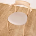 肘付きダイニングチェア(クロスタイム 003 WW)【島忠ホームズ商品】 9枚目画像