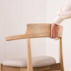 肘付きダイニングチェア(クロスタイム 003 WW)【島忠ホームズ商品】 11枚目画像